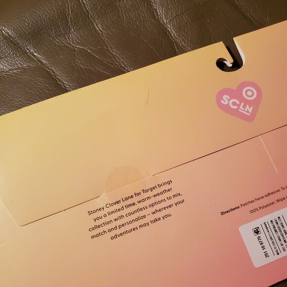 STONEY CLOVER LANE X TARGET COLLAB TRAVEL PATCHES NWT 6 PACK PC SET RAINBOW - Picture 7 of 8